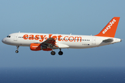 easyJet Airbus A320-214 (G-EZTD) at  Tenerife Sur - Reina Sofia, Spain