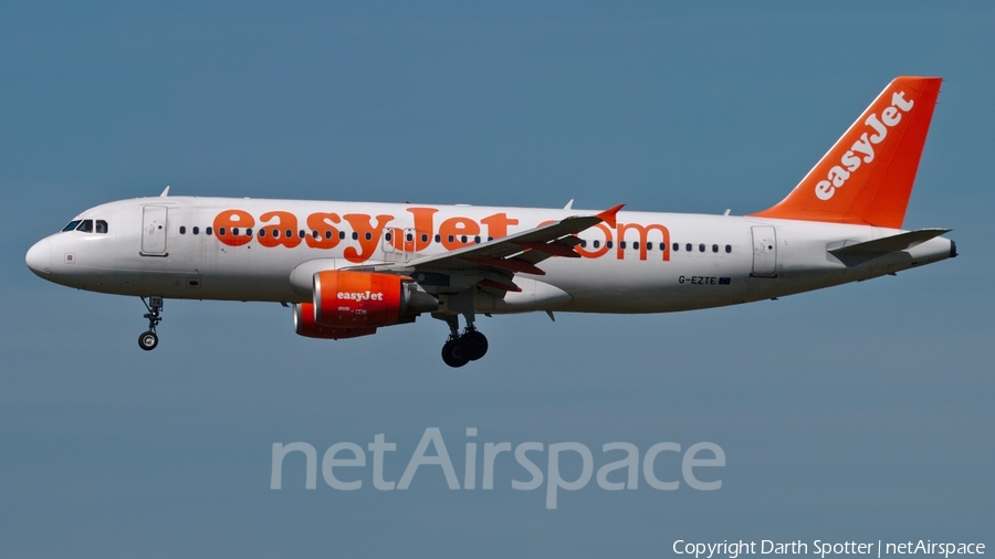 easyJet Airbus A320-214 (G-EZTE) | Photo 235447