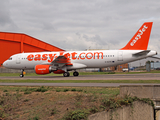 easyJet Airbus A320-214 (G-EZTE) at  London - Luton, United Kingdom