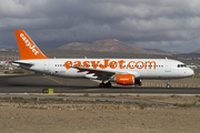 easyJet Airbus A320-214 (G-EZTF) at  Lanzarote - Arrecife, Spain