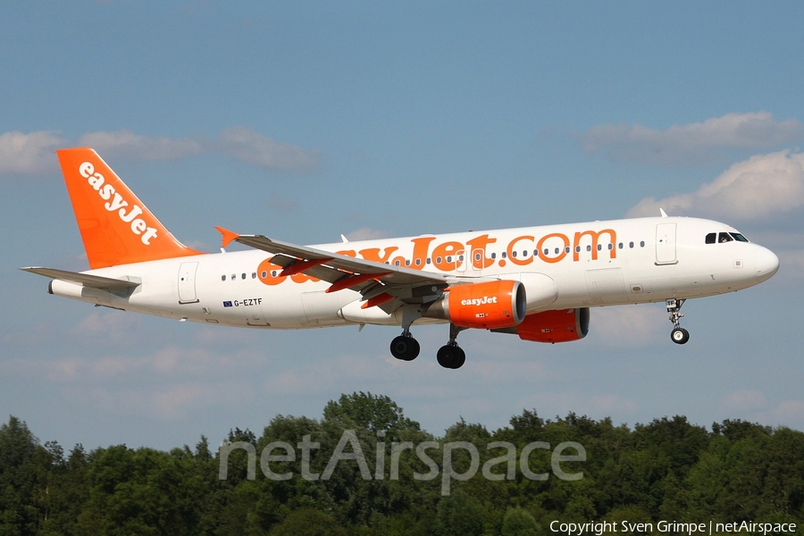 easyJet Airbus A320-214 (G-EZTF) | Photo 30023