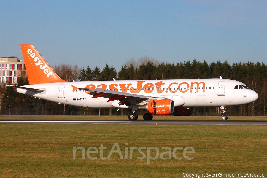 easyJet Airbus A320-214 (G-EZTF) | Photo 43447