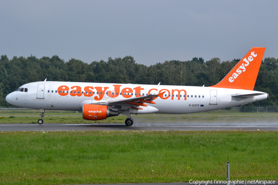 easyJet Airbus A320-214 (G-EZTF) | Photo 421763