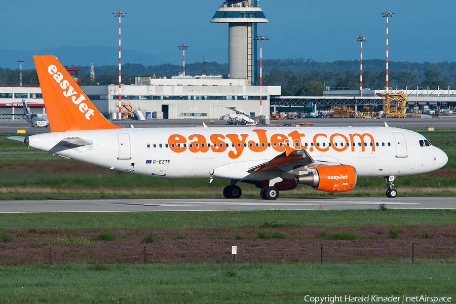 easyJet Airbus A320-214 (G-EZTF) | Photo 308511