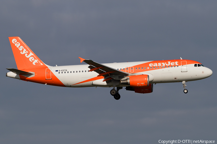 easyJet Airbus A320-214 (G-EZTG) | Photo 529491