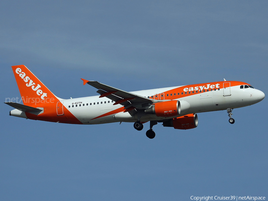 easyJet Airbus A320-214 (G-EZTH) | Photo 517752