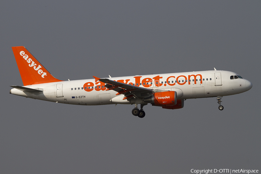 easyJet Airbus A320-214 (G-EZTH) | Photo 394087