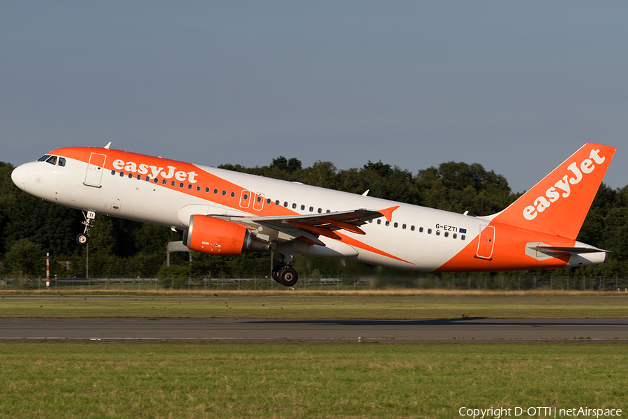 easyJet Airbus A320-214 (G-EZTI) | Photo 176559
