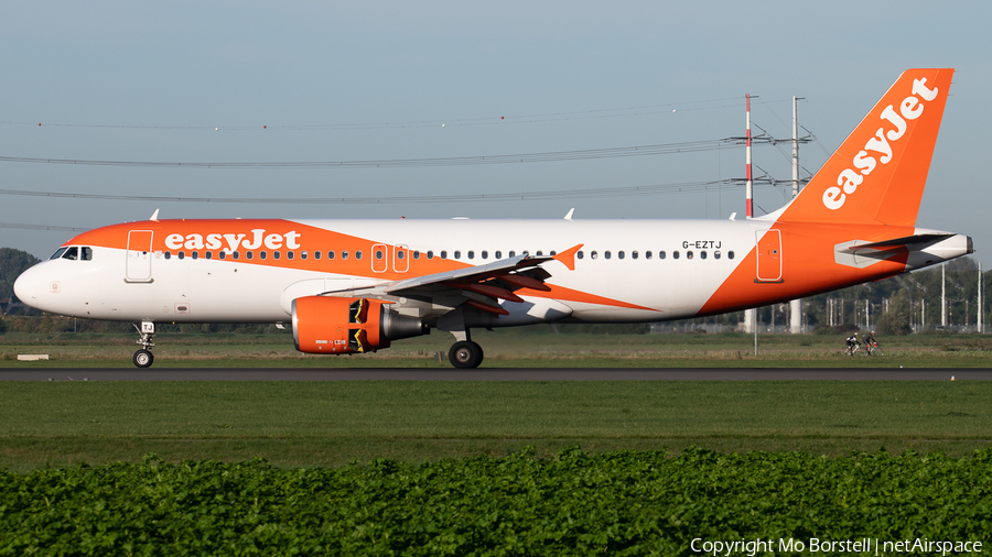 easyJet Airbus A320-214 (G-EZTJ) | Photo 531779