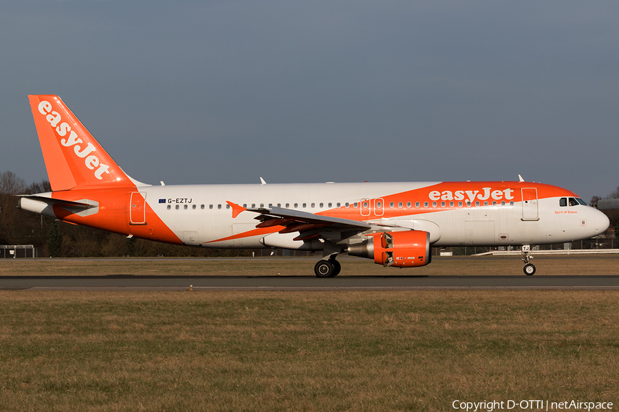 easyJet Airbus A320-214 (G-EZTJ) | Photo 149805