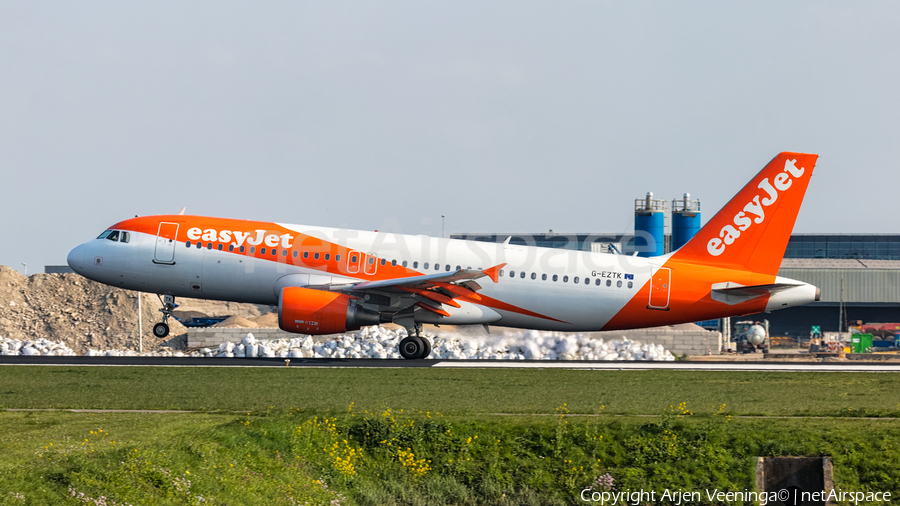 easyJet Airbus A320-214 (G-EZTK) | Photo 352399