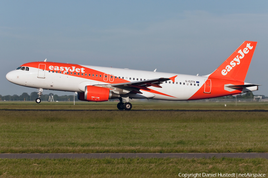 easyJet Airbus A320-214 (G-EZTK) | Photo 491837