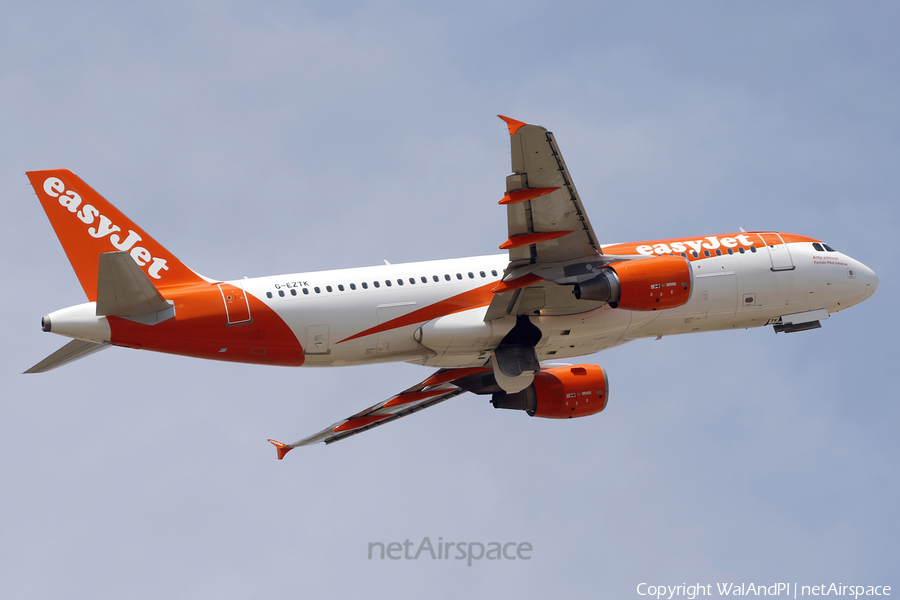 easyJet Airbus A320-214 (G-EZTK) | Photo 521740