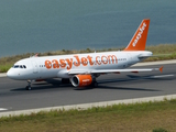 easyJet Airbus A320-214 (G-EZTK) at  Corfu - International, Greece