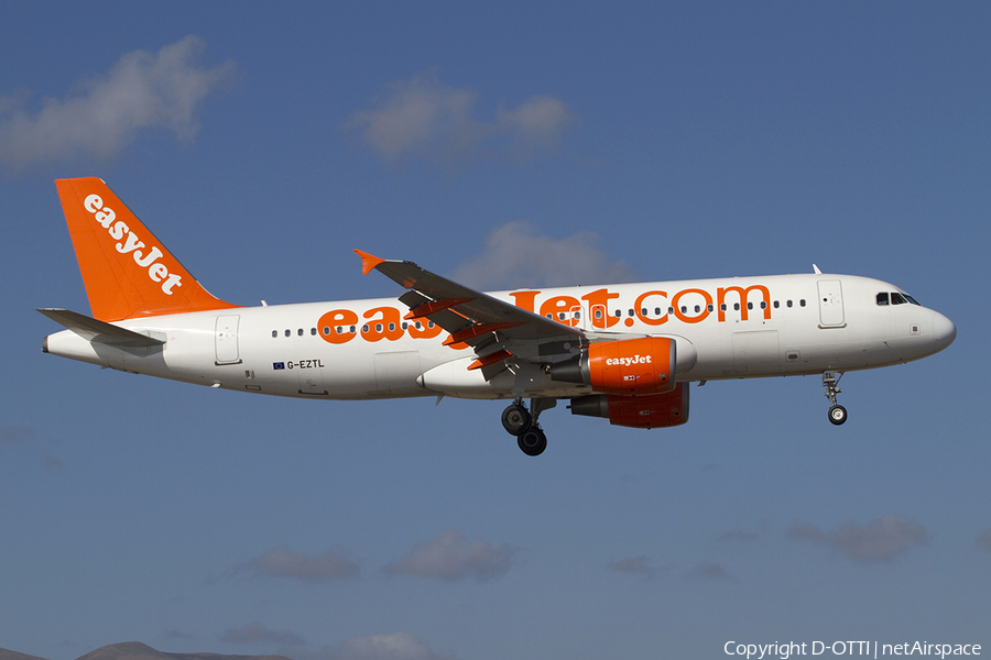 easyJet Airbus A320-214 (G-EZTL) | Photo 327340