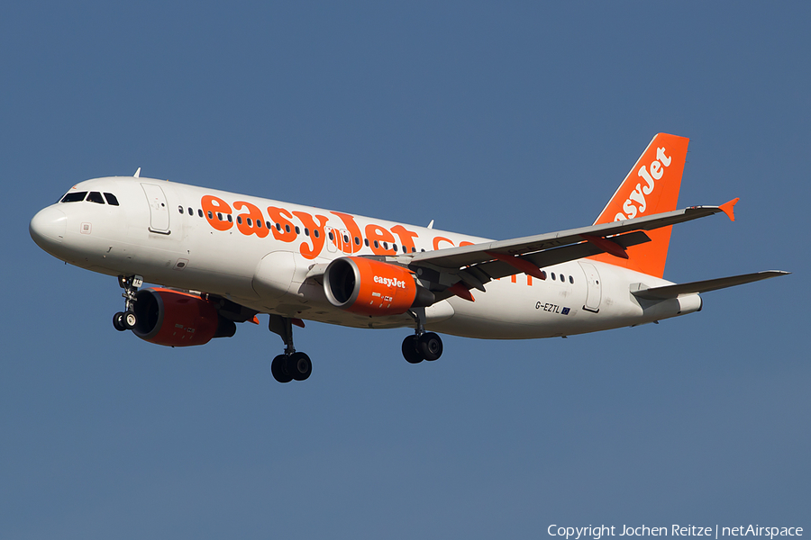 easyJet Airbus A320-214 (G-EZTL) | Photo 82294