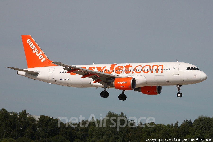 easyJet Airbus A320-214 (G-EZTL) | Photo 29337