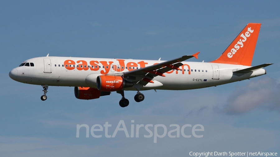 easyJet Airbus A320-214 (G-EZTL) | Photo 221769
