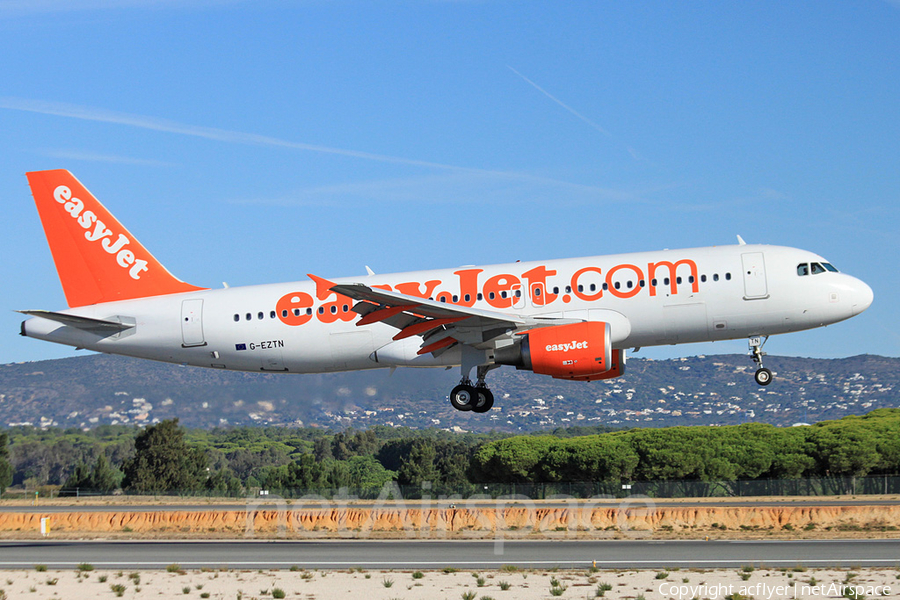 easyJet Airbus A320-214 (G-EZTN) | Photo 168499