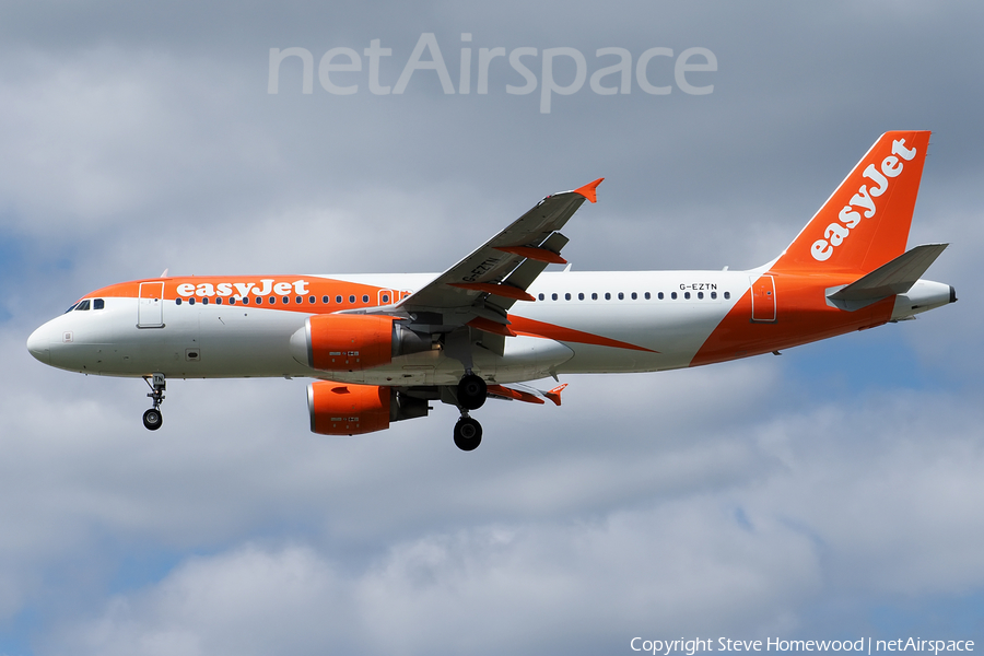 easyJet Airbus A320-214 (G-EZTN) | Photo 535320