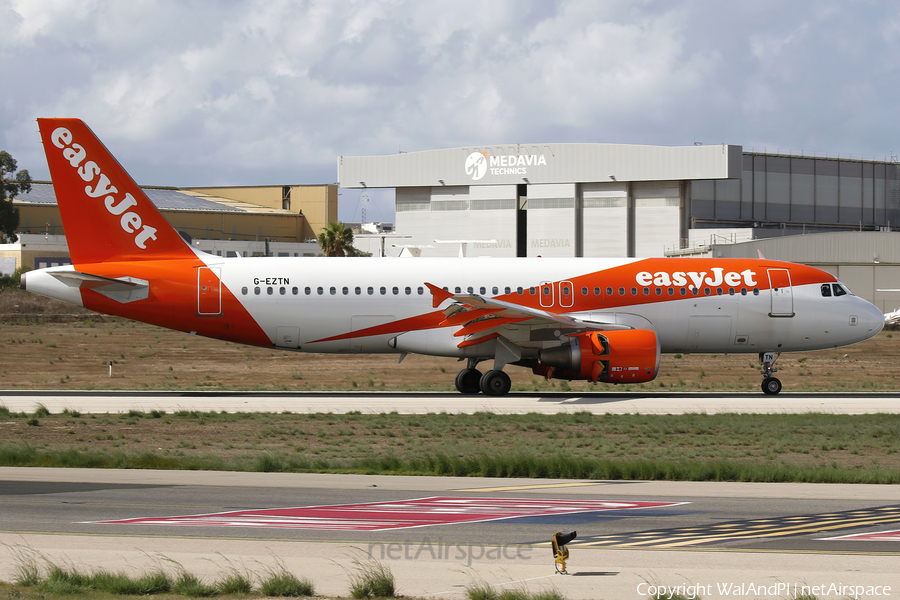 easyJet Airbus A320-214 (G-EZTN) | Photo 593442