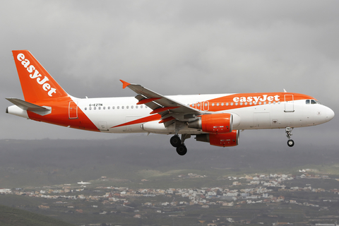 easyJet Airbus A320-214 (G-EZTN) at  Tenerife Sur - Reina Sofia, Spain