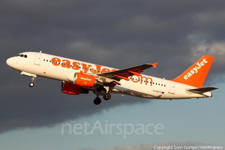 easyJet Airbus A320-214 (G-EZTT) | Photo 19285