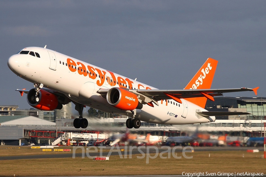 easyJet Airbus A320-214 (G-EZTT) | Photo 19313