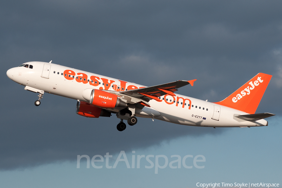 easyJet Airbus A320-214 (G-EZTT) | Photo 57664