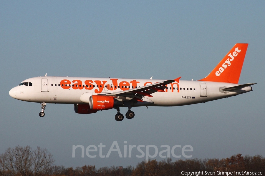easyJet Airbus A320-214 (G-EZTT) | Photo 92660