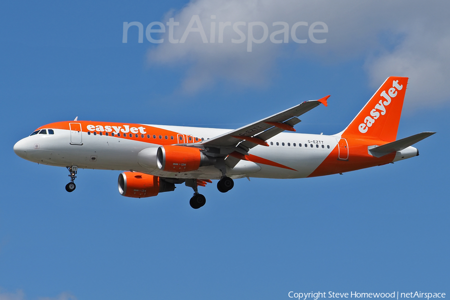 easyJet Airbus A320-214 (G-EZTT) | Photo 583694