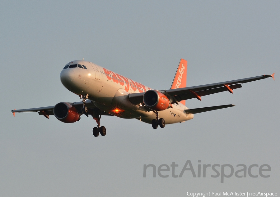 easyJet Airbus A320-214 (G-EZTV) | Photo 108046