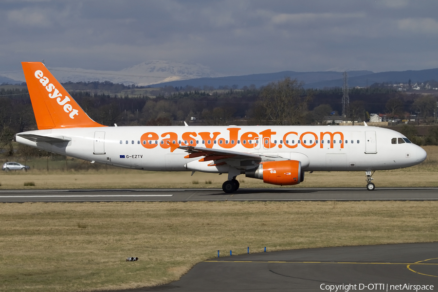 easyJet Airbus A320-214 (G-EZTV) | Photo 403456