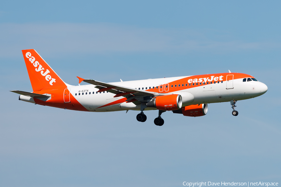 easyJet Airbus A320-214 (G-EZTX) | Photo 680716