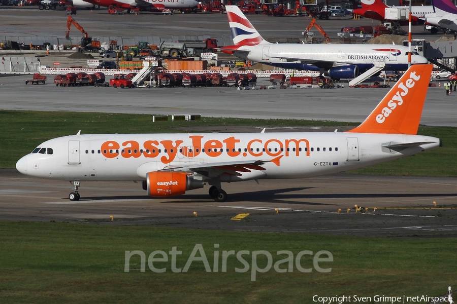 easyJet Airbus A320-214 (G-EZTX) | Photo 124377