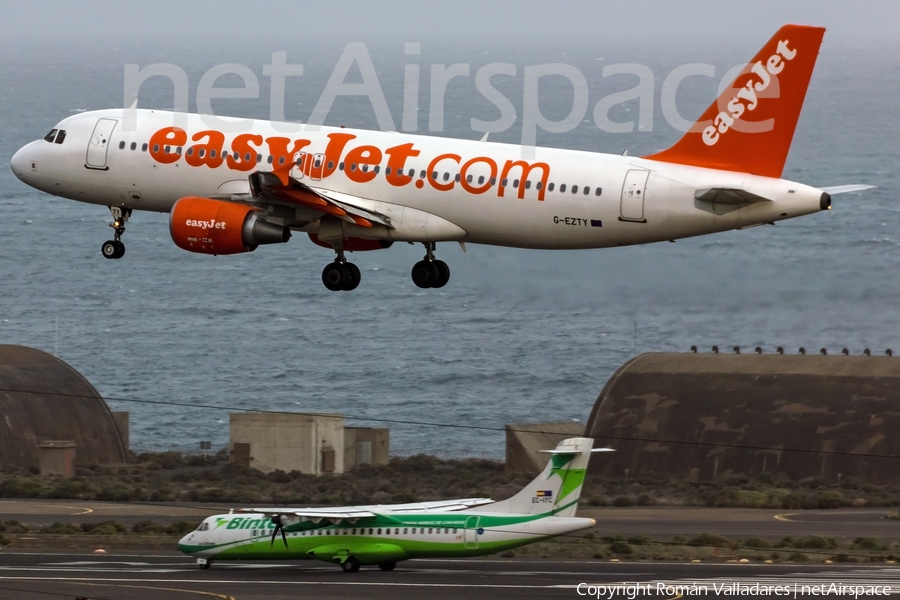 easyJet Airbus A320-214 (G-EZTY) | Photo 338665