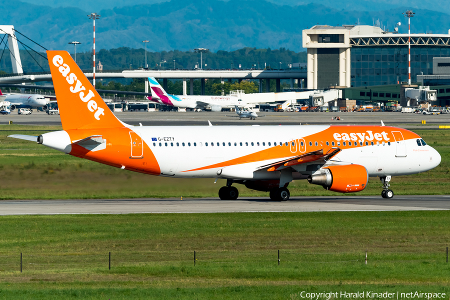easyJet Airbus A320-214 (G-EZTY) | Photo 301222
