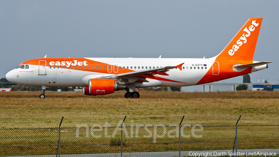 easyJet Airbus A320-214 (G-EZTY) | Photo 354369