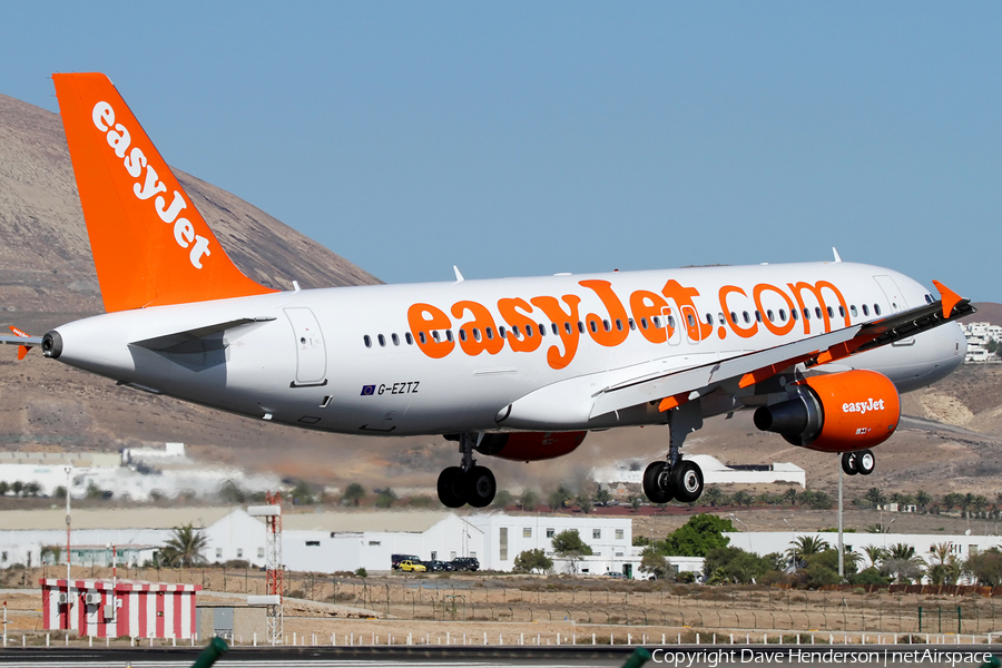 easyJet Airbus A320-214 (G-EZTZ) | Photo 5170