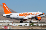 easyJet Airbus A320-214 (G-EZTZ) at  Lanzarote - Arrecife, Spain