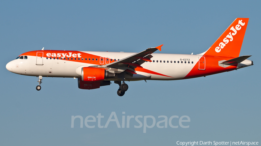 easyJet Airbus A320-214 (G-EZTZ) | Photo 358411