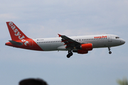 easyJet Airbus A320-214 (G-EZUA) at  Corfu - International, Greece