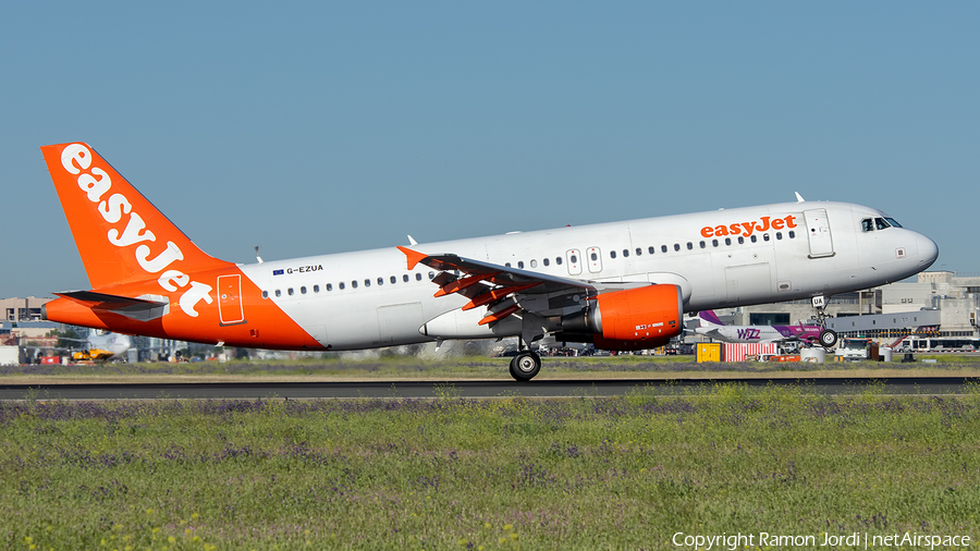 easyJet Airbus A320-214 (G-EZUA) | Photo 247111