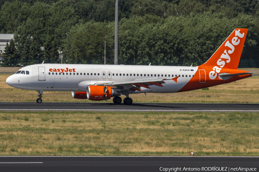 easyJet Airbus A320-214 (G-EZUA) | Photo 250898