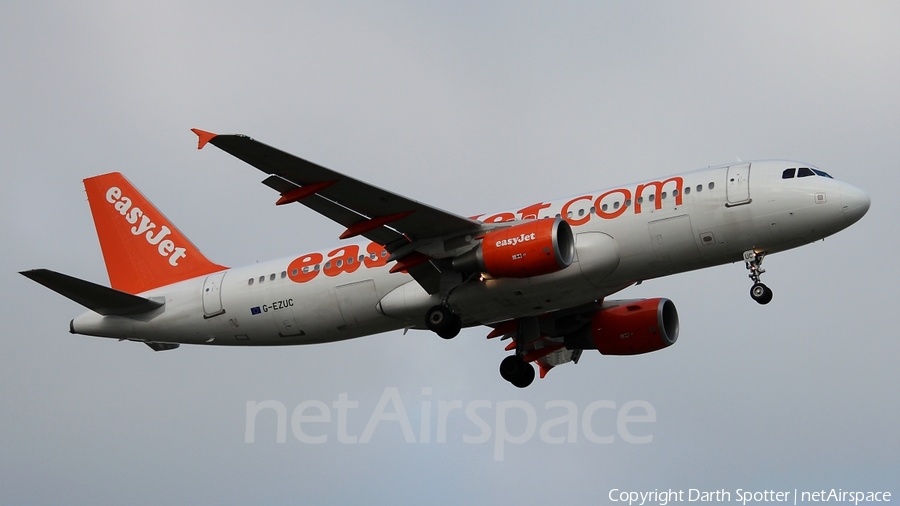 easyJet Airbus A320-214 (G-EZUC) | Photo 210800