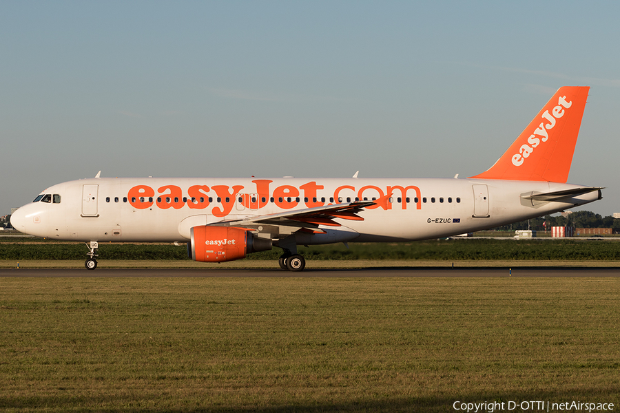 easyJet Airbus A320-214 (G-EZUC) | Photo 605899