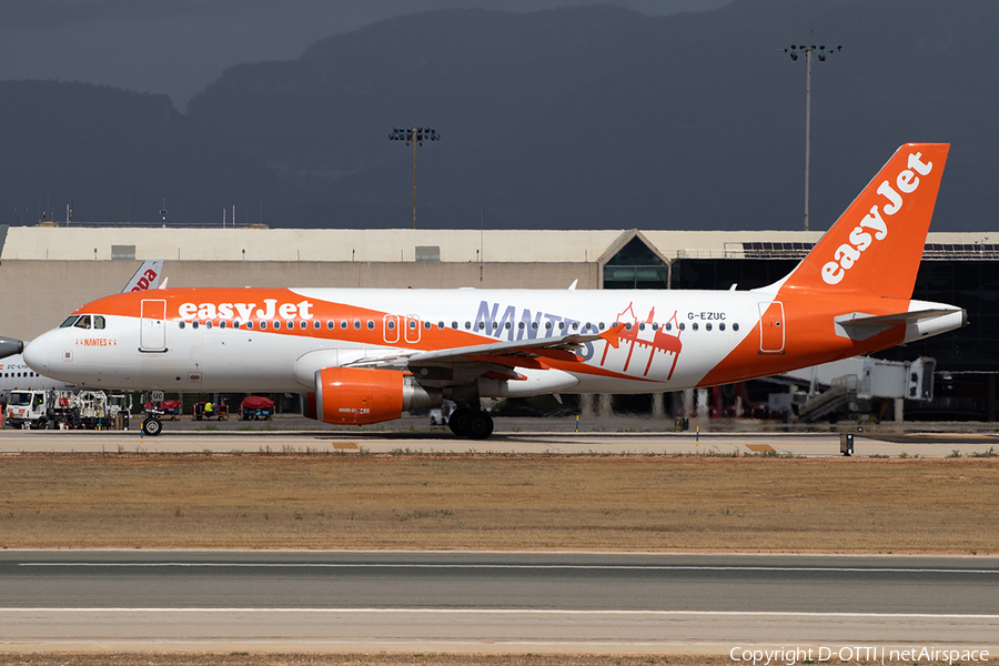 easyJet Airbus A320-214 (G-EZUC) | Photo 533318