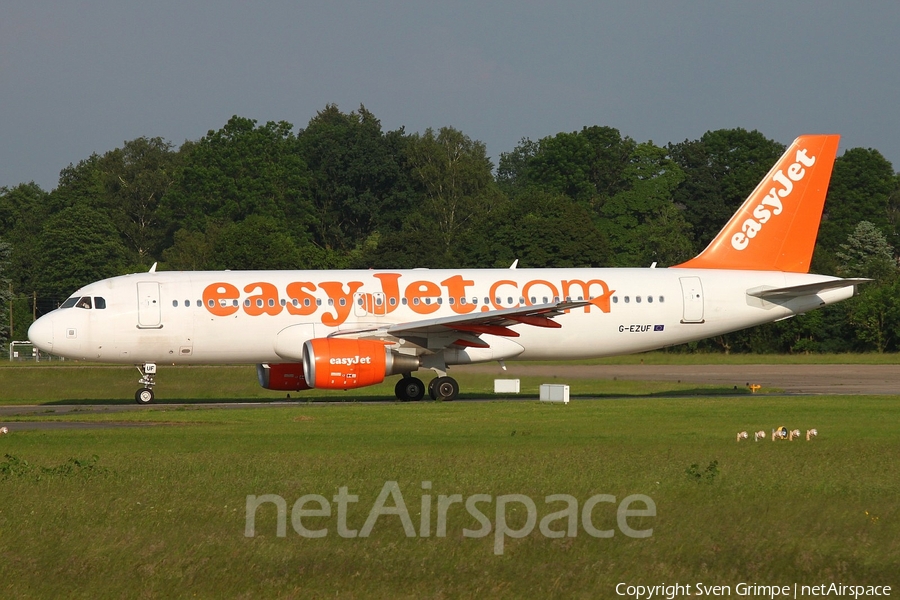 easyJet Airbus A320-214 (G-EZUF) | Photo 110689
