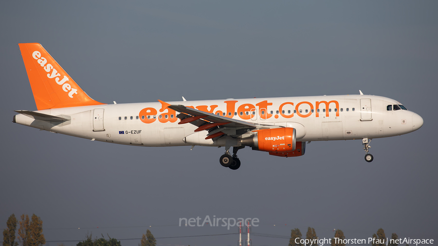 easyJet Airbus A320-214 (G-EZUF) | Photo 438320