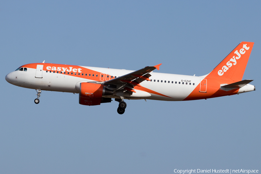 easyJet Airbus A320-214 (G-EZUF) | Photo 536428